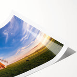 Extra large wall art featuring line art flowers in neutral tones on a rolled print, ideal for large living room decor.