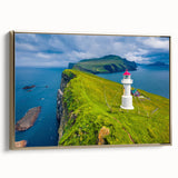 Framed canvas depicting a vintage European landscape in muted gold and black tones, ideal for bedroom wall decor.