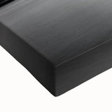 Black and white landscape art painting of London on stretched canvas, ideal for bedroom wall decor.