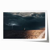 Rolled print of a Latvian landscape with vibrant greenery and floral elements, ideal for art wall dining room decor.