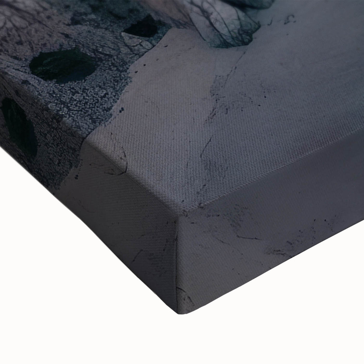 Large art of Baja California landscape in black and white on stretched canvas, suitable for bedroom wall decor.