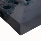 Large art of Baja California landscape in black and white on stretched canvas, suitable for bedroom wall decor.