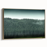 Framed canvas depicting a vintage-style landscape of Auckland, featuring muted earth tones, ideal for bedroom wall art.