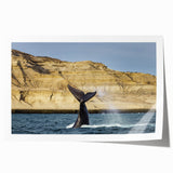 Extra large rolled print of a serene South American landscape, featuring soft pastel shades, ideal for art wall dining room.