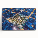 Black and white stretched canvas of a Bolivian landscape, ideal for kitchen wall art or bedroom decor.