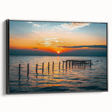 Black and white vintage poster art of Alabama landscape on framed canvas, suitable for bedroom wall decor.