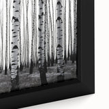 Textured black wall art featuring a colorful Aspen, Colorado scenery on a framed canvas, ideal for living room decor.