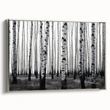 Landscape art painting of Aspen, Colorado on framed canvas.