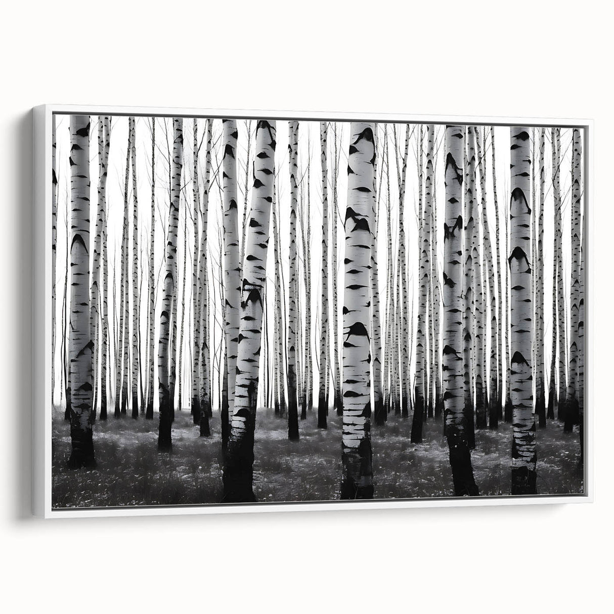 Vintage poster art depicting Aspen, Colorado scenery on a framed canvas, featuring vibrant autumn colors.