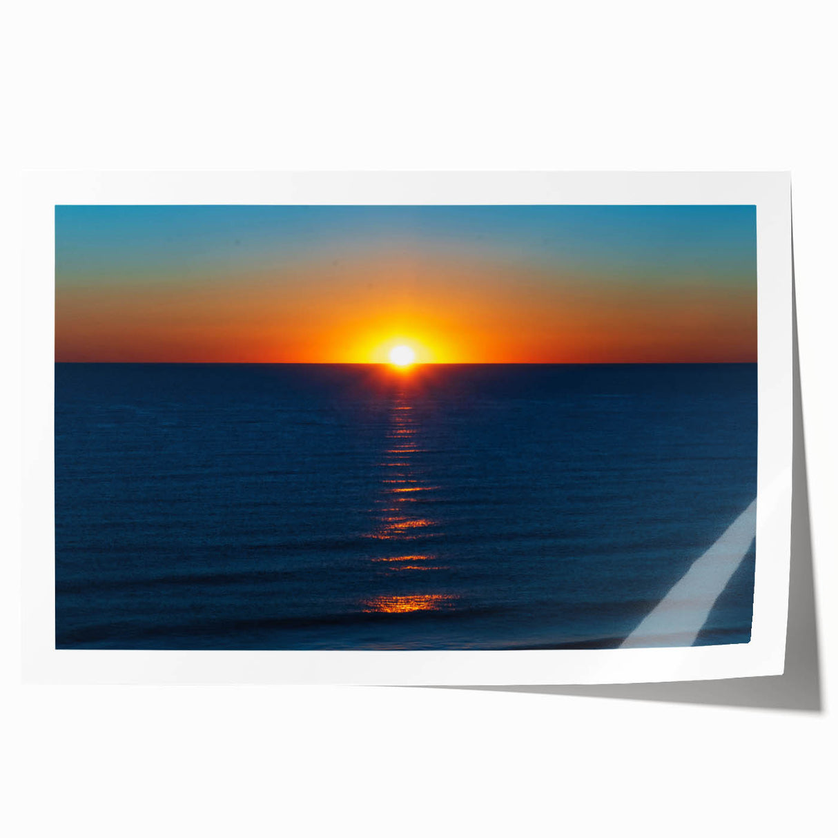 Delaware landscape art on rolled canvas featuring soft pastel colors, ideal for dining room wall decor.