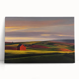 Black and white photo of Idaho scenery on large stretched canvas, suitable for kitchen wall art or bedroom ambiance.