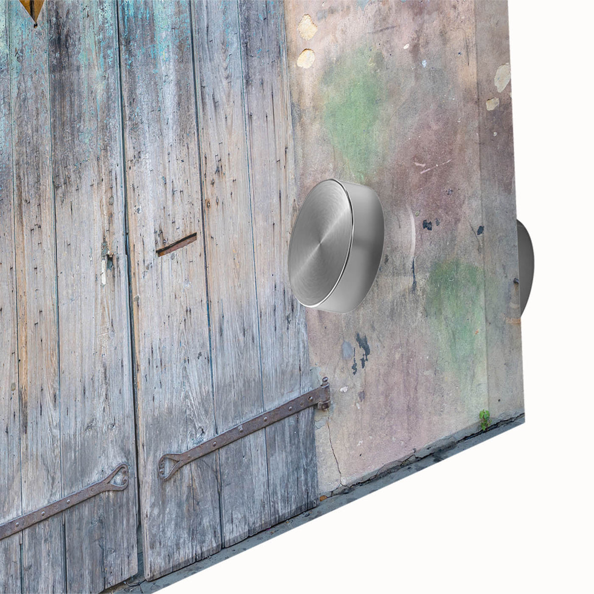 Large abstract depiction of New Orleans in vibrant colors on acrylic glass, ideal for dining room art.