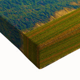 Black and white landscape art painting of Montana scenery on large stretched canvas, suitable for bedroom wall decor.