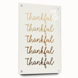 Large abstract wall art depicting autumn colors on acrylic glass, ideal for bedroom or dining room decor.