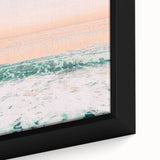 Extra large black wall art featuring colorful, textured abstract patterns on a framed canvas, ideal for living room decor.