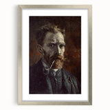 Extra large abstract art print with textured design in bold colors on a silver-framed canvas, ideal for living room decor.