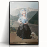 Famous Romantic Era Art: Portrait of María Teresa by Goya