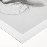 Abstract figurative rolled canvas artwork showcasing vibrant colors and dynamic shapes, ideal for modern decor. Packaged securely in a protective cardboard tube for delivery.