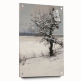 Abstract floral acrylic glass artwork showcasing vibrant colors and intricate patterns, elegantly displayed with pins on a side view, perfect for modern decor.