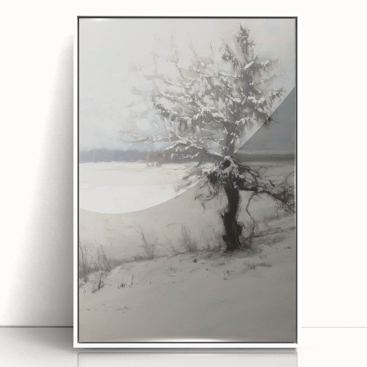 Framed acrylic artwork showcasing vibrant abstract floral designs in a white frame, ideal for modern home decor, enhancing any room with color and elegance.