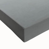 Close-up of a vibrant abstract landscape stretched canvas featuring swirling colors of blue, green, and gold, ideal for modern home decor or art enthusiasts.