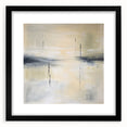 Geometric Abstract Wall Decor – Beige and Gray Modern Canvas
