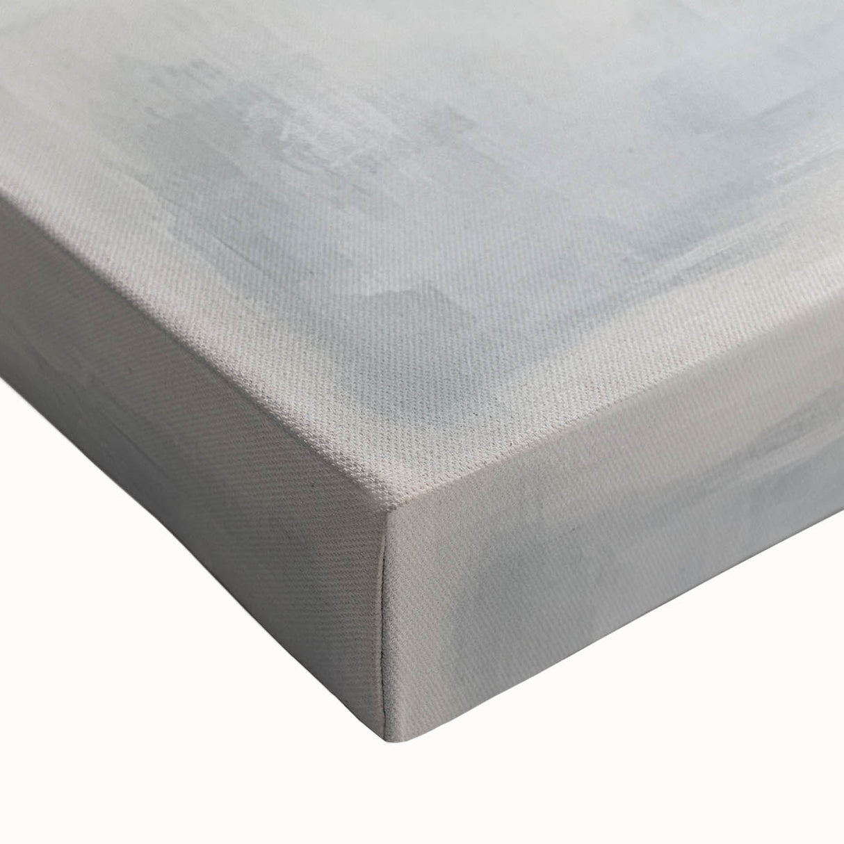 Geometric Abstract Wall Decor – Beige and Gray Modern Canvas