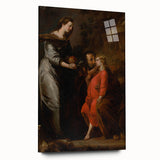 Baroque and Rococo Wall Art - Holy Family with Fruits - Classic Print