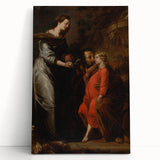 Baroque and Rococo Wall Art - Holy Family with Fruits - Classic Print