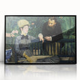 Impressionist Portrait - In the Conservatory by Édouard Manet Print