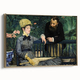 Impressionist Portrait - In the Conservatory by Édouard Manet Print