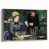 Impressionist Portrait - In the Conservatory by Édouard Manet Print