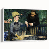 Impressionist Portrait - In the Conservatory by Édouard Manet Print