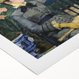 Impressionist Portrait - In the Conservatory by Édouard Manet Print