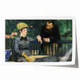 Impressionist Portrait - In the Conservatory by Édouard Manet Print