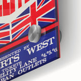 Led Zeppelin Seattle 1969 Poster | Retro Concert Wall Art