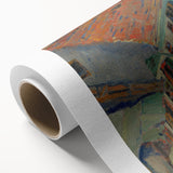 Realistic Wall Art - In Front of the House by Konštantín Bauer, Urban Scene