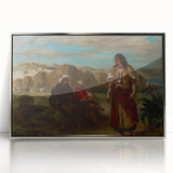 Romanticism Art: View of Tangier by Eugène Delacroix