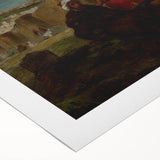 Romanticism Art: View of Tangier by Eugène Delacroix