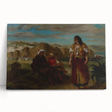Romanticism Art: View of Tangier by Eugène Delacroix