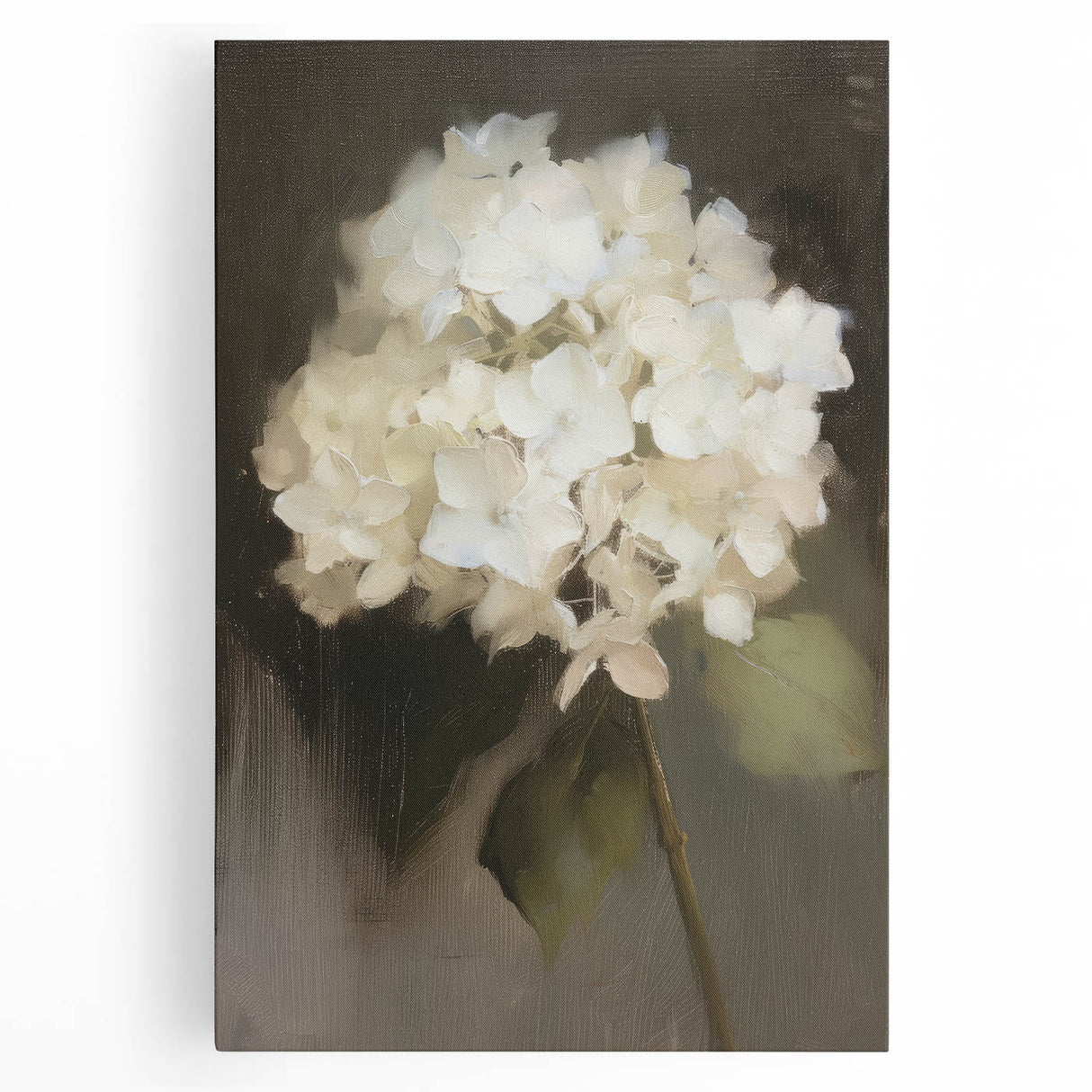 Abstract floral canvas artwork showcasing vibrant colors and dynamic patterns, ideal for modern home decor. Perfectly stretched on a wooden frame for an eye-catching display.