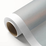 Abstract landscape rolled canvas artwork showcasing vibrant blue and green hues, featuring dynamic brush strokes and a serene natural scene, ideal for modern home decor.