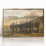 Expressionism Wall Art - Refugees on the Move by Cyprián Majerník