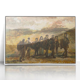 Expressionism Wall Art - Refugees on the Move by Cyprián Majerník