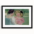 Impressionist Family Portrait - In the Garden by Mary Cassatt Print