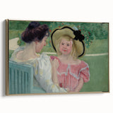 Impressionist Family Portrait - In the Garden by Mary Cassatt Print