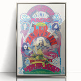 Led Zeppelin Electric Magic Poster | 1970s Concert Wall Art
