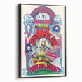 Led Zeppelin Electric Magic Poster | 1970s Concert Wall Art