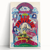 Led Zeppelin Electric Magic Poster | 1970s Concert Wall Art