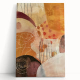 Large black and white abstract wall art on stretched canvas depicting swirling patterns, ideal for kitchen or bedroom decor.